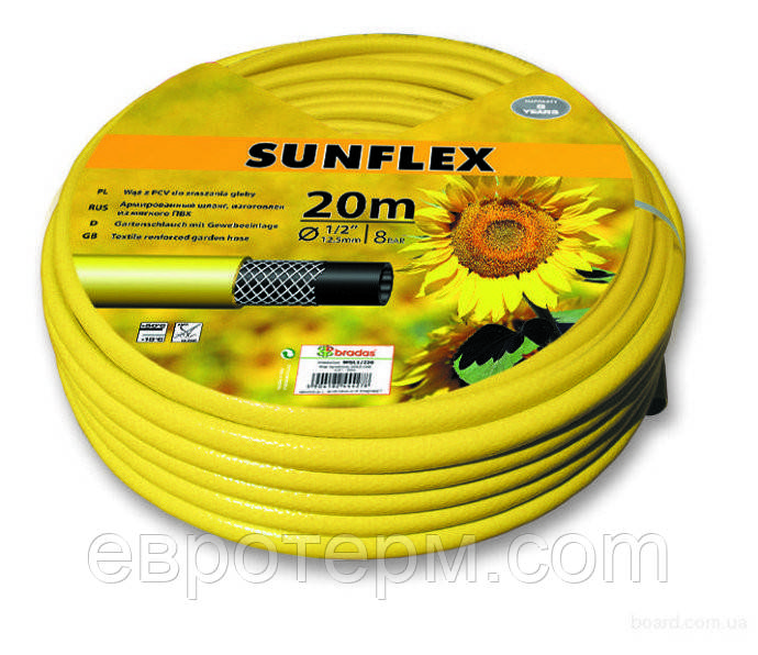Шланг для поливу SUNFLEX 3/4 - 25 м, фото 1