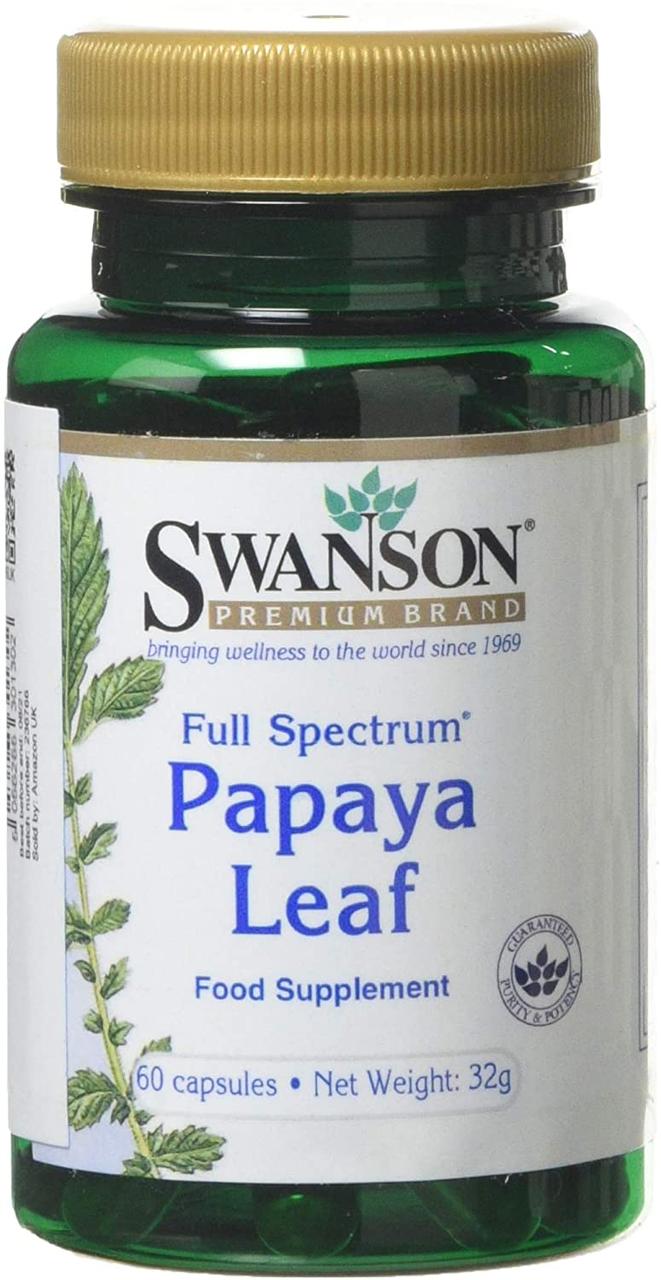 Papaya Leaf 400 mg 60 Caps
