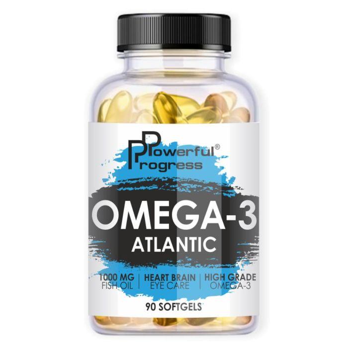 Омега-3 Powerful Progress Atlantic Omega-3 90 caps