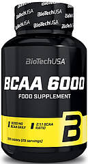 БЦАА Biotech BCAA 6000 100 tabl