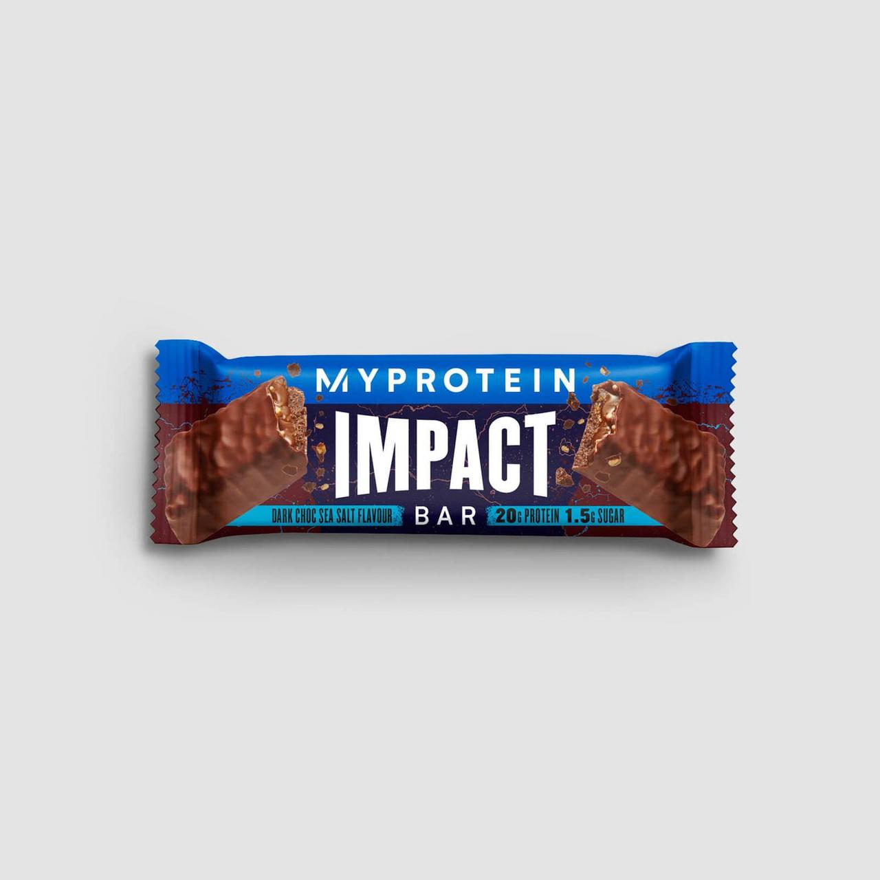 Протеїновий батончик Myprotein Impact Protein Bar 64 g (Dark Chocolate Sea Salt)