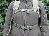 Рейдовий рюкзак 27 л. Сірий РР27 армійський тактичний військовий похідний для ВСУ НГУ СБУ хакі зелений, фото 8