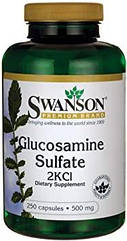 Glucosamine Sulfate 2KCl 500 mg 250 Caps