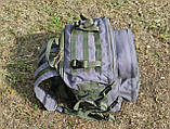 Рейдовий рюкзак 27 л. Сірий РР27 армійський тактичний військовий похідний для ВСУ НГУ СБУ хакі зелений, фото 6