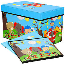 Органайзер-ящик для зберігання іграшок Springos 48 x 30 x 29 см HA3047