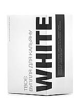 Ореховый уголь  для кальяна The WHITE, без запаха, 25х25 мм, 1 кг