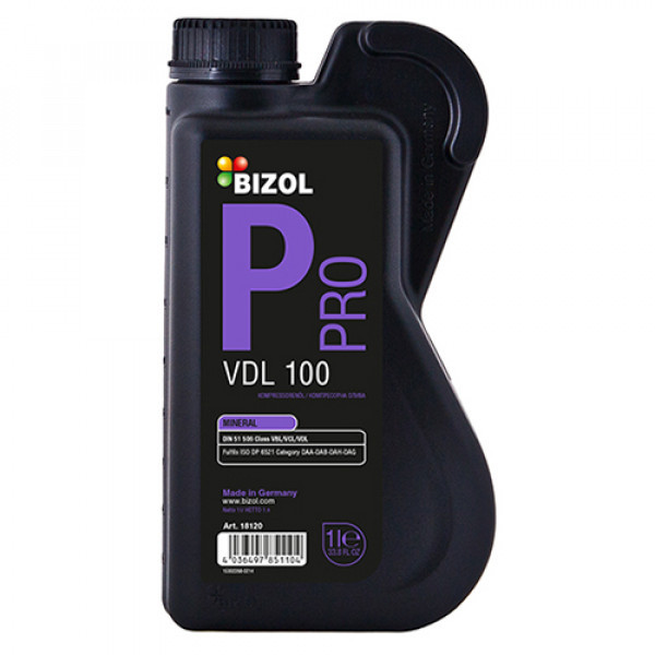 Компресорне масло - Bizol Pro VDL 100 Compressor Oil, 1л