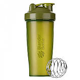 Шейкер спортивний BlenderBottle Original Classic 28oz/820ml Moss Green, фото 3