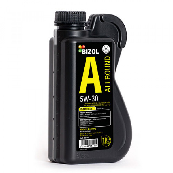 Синтетичне моторне масло - BIZOL Allround 5W-30 1л