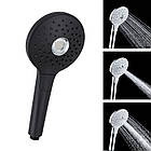 Лійка для душу 3-х функційна з кнопкою, AWD02221627, фото 3