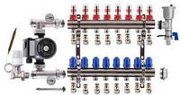 Колектор теплої підлоги KOER на 8 виходів