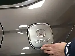 Накладка на бак для Honda CRV 2012-2016 Libao ABS-пластик