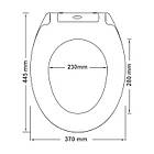 Кришка до унітазу Swing, AWD02181218, фото 5