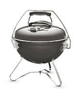 Вугільний гриль Weber Smokey Joe Premium 37 см, димчатий