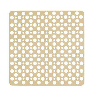 Килимок в душову кабіну антиковзаючий бежевий, AWD02091431