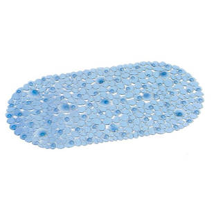 Килимок у ванну антиковзаючий синій, AWD02090813