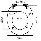 Кришка для унітазу Napoli, AWD02181701, фото 4