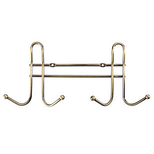 Вішак настінний на 4 гачка, античне золото, AWD02091714