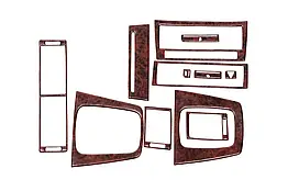 Накладки на панель Темне дерево для Audi A4 B6 2000-2004 рр. Пластик