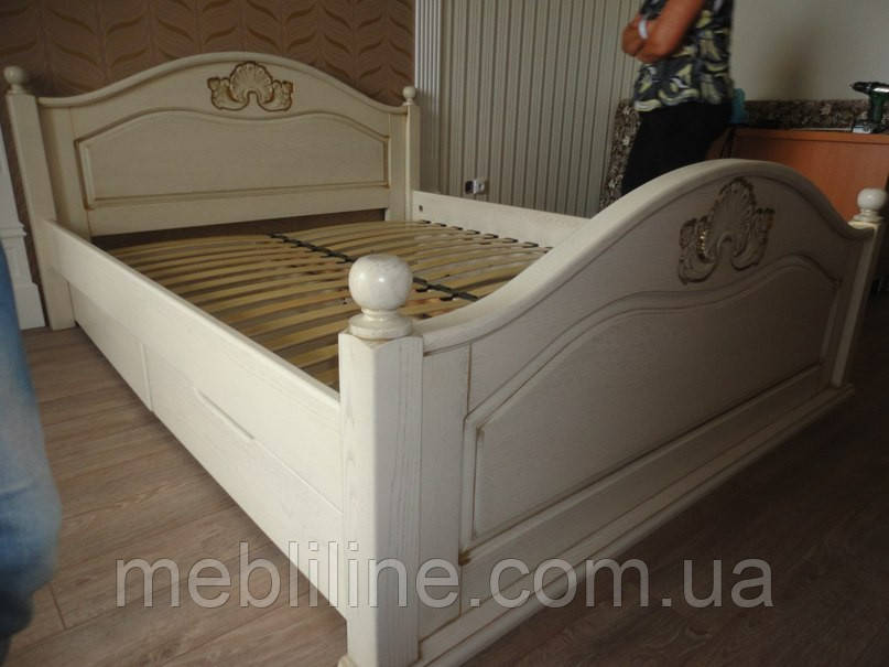 Двуспальная кровать "Афродита" из Дуба - фото 3 - id-p277701396