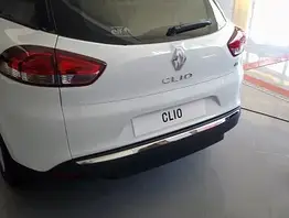 Кромка бампера для Renault Clio IV 2012-2019 рр. Omsa Line Нержавіюча сталь