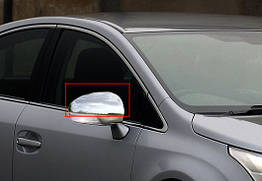 Накладки на дзеркала Omsa Line для Toyota Avensis 2009-2018 рр. (2 шт)