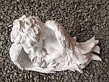 Ангели з полістоуну. Скульптура Ангел із зайцем з полістоуну 45*23*27 см, фото 2