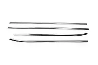 Окантовка стекол (4 шт, нерж.) для Kia Cerato 2 2010-2013 гг
