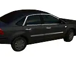 Верхня окантовка скла HB (6 шт, нерж.) для Ford Focus II 2005-2008 рр