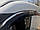 Вітровики з хромом (4 шт, Niken) для Fiat Doblo II 2010-2022 рр, фото 5