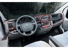 Накладки на панель для Citroen Jumper (2007-2014) Meric Пластик