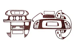 Накладки на панель для Mercedes Sprinter W901/902/903/904/905 (1995-2006) Meric