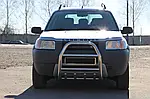 Кенгурятник QT007 (нерж.) для Land Rover Freelander I