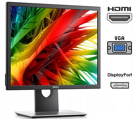 Монитор Dell P1917S / 19" (1280x1024) IPS / HDMI, VGA, DisplayPort, USB 3.0 / VESA 100x100, фото 2