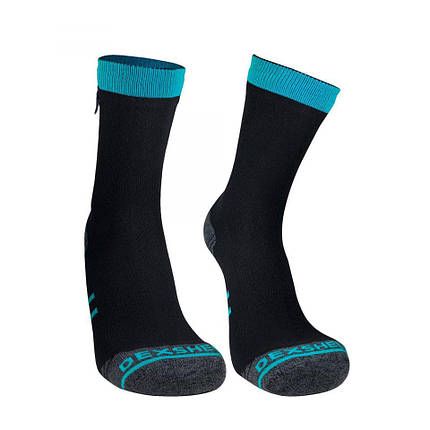 Шкарпетки водонепроникні Dexshell Running Lite, р-р S, блакитні, фото 1
