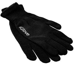 Рукавички для сенсорних екранів iGlove чорні