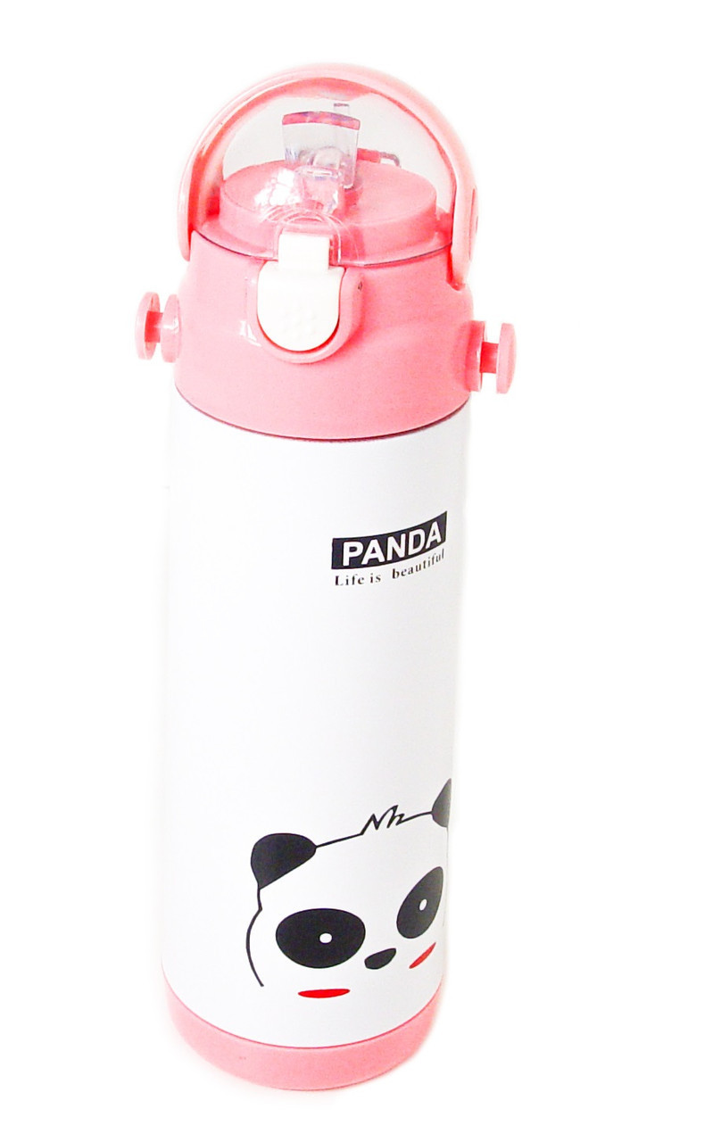 Термос-поилка детский с трубочкой Stenson MT-2089 500мл, белый, фото 1