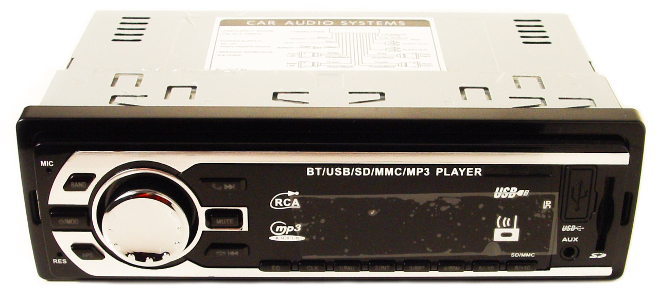 Автомагнітола GT-690U ISO USB MP3 з Bluetooth, фото 1