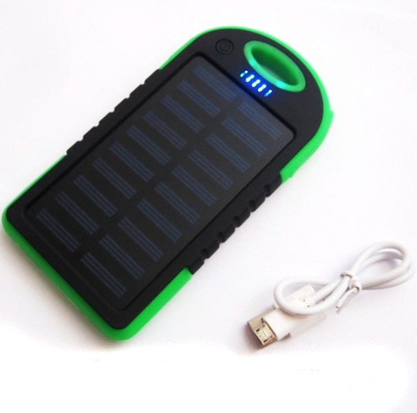 Сонячне зарядний пристрій Power Bank 10800 mAh