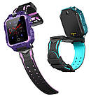 Смарт-годинник дитячі з GPS Brave T10N, блакитні, фото 5