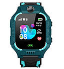 Смарт-часы детские с GPS Brave Q19, голубые, фото 5