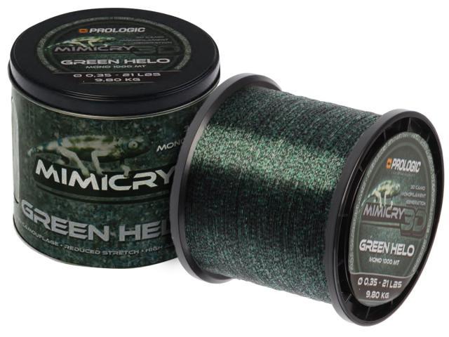 Волосінь Prologic Mimicry Green Helo 1000m 0.33 mm 18lb/8.3kg (коропова, фідерная), фото 1