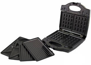 Сендвичница, вафельниця, гриль Esperanza EKT005 Muffuletta 3в1