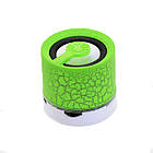 Портативна Bluetooth колонка з підсвічуванням SPS 301C BT Green, фото 4