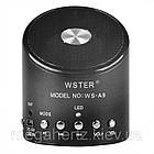 Мини портативная MP3 колонка от USB FM A9 Black, фото 3
