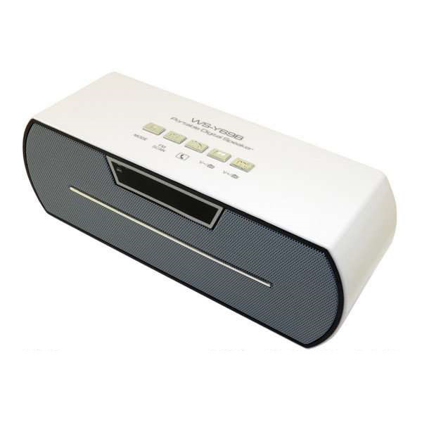 Портативна bluetooth колонка MP3 плеєр WS-Y69 White