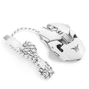 Миша дротова ігрова ONIKUMA COMBATWING CW50, біла