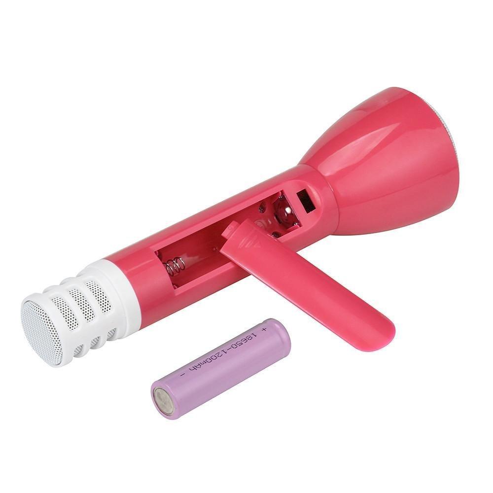 Бездротовий мікрофон караоке bluetooth K088i Karaoke Pink