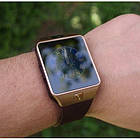 Розумні годинник Smart Watch GSM Camera DZ09 Gold - Vine, фото 6