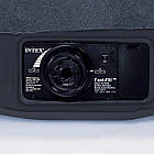 Матрас надувной двухместный Intex 66781 152х203х30 см, синий, фото 3